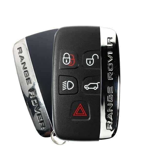 2010 - 2020 Land Rover Range Rover Evoque Sport / 5-Button Smart Key / PN:  BJ32-15K601-AB / KOBJTF10A (OEM) - UHS Hardware