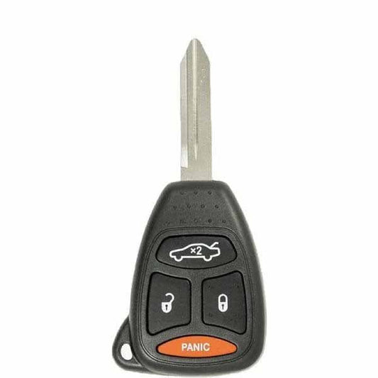 2005-2010 Chrysler Dodge Jeep / 4-Button Remote Head Key / KOBDT04A (RHK-CHY-KOB-4) - UHS Hardware