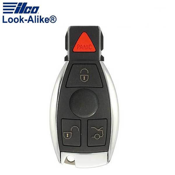 1996-2015 Mercedes Benz / 4-Button Smart Key / PN: 5WK47283 / IYZ-3312 (AFTERMARKET) - UHS Hardware