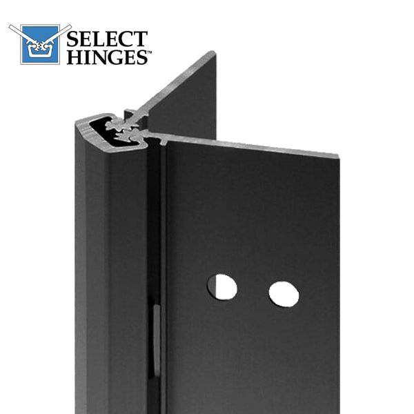 Select Hinges - 11 - 95" - Geared Concealed Continuous Hinge - Black - Heavy Duty - UHS Hardware