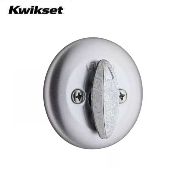 Kwikset - 660 - Residential Deadbolt - Single Cylinder  - Satin Chrome - SmartKey Technology -Grade 3 - UHS Hardware