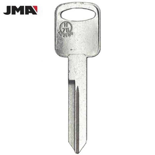 Ford / Lincoln / Mercury H75/ 1196FD Metal Key (JMA-FO15DE) - UHS Hardware