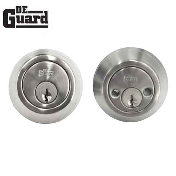 Heavy Duty Double Cylinder Deadbolt Lock - Stainless Steel Finish - UHS Hardware