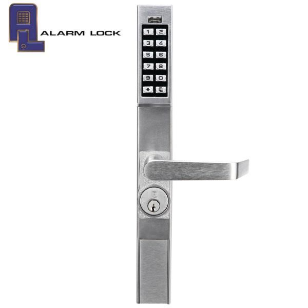 Trilogy DL1200 Narrow Stile Keypad Lever Lock / Satin Chrome 26D (Alarm Lock) - UHS Hardware