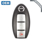 2014-2018 Nissan Rogue / 3-Button Smart Key / PN: 285E3-4CB1C /  S180144105 / KR5S180144106 (OEM) - UHS Hardware