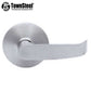 TownSteel - ED8900LQ - Sectional Lever Trim - Passage - LQ Curved Lever - Non-Handed - Compatible with Concealed V/R Exit Device - Satin Chrome - Grade 1 - UHS Hardware