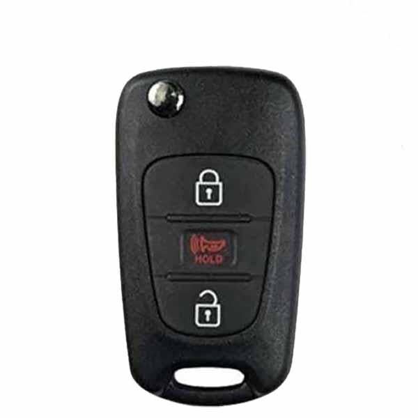 2012-2013 Kia Sportage / 3-Button Flip Key / PN: 95430-3W701 / NYOSEKSAM11ATX (SL) (OEM) - UHS Hardware