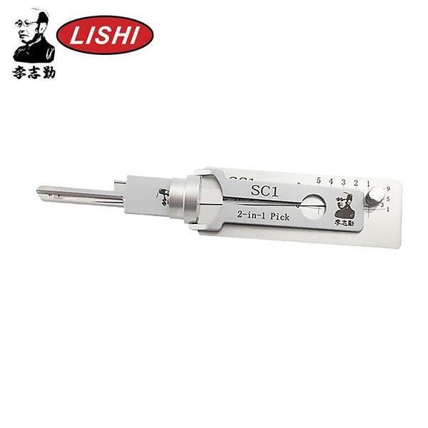 ORIGINAL LISHI - SC1 - 5-Pin - Schlage Keyway Tool - 2-in-1 Pick - Anti Glare - UHS Hardware