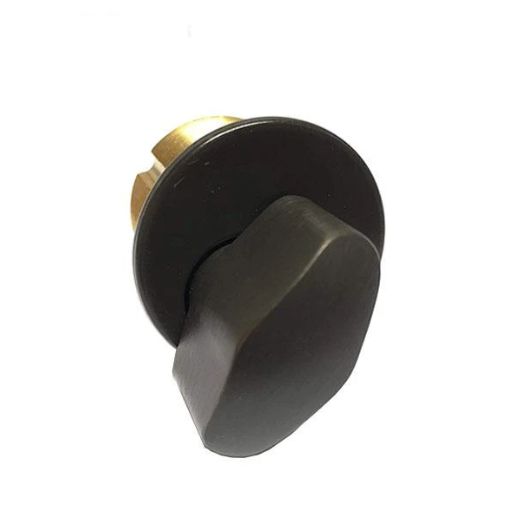 GMS Thumb-Turn Mortise Cylinder 1" - US10B - Oil Rubbed Bronze - UHS Hardware