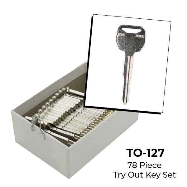 AeroLock - X265 - Honda Motorcycle/ATV - Try-Out Key Set - 78 Keys - UHS Hardware