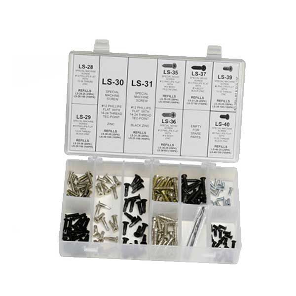 Major Mfg - LSA-3 - Locksmith Screw Assortment Kit #3 - Oversize Repair Screws - UHS Hardware