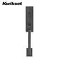 Kwikset - 818VNHXHF - Vancouver Handleset with Halifax Lever - Deadbolt Keyed One Side - Featuring SmartKey - Square Rose - 514 - Matte Black - Entrance - Grade AAA - UHS Hardware