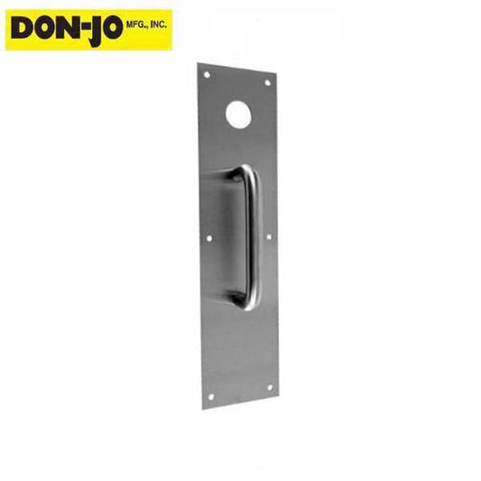 Don-Jo - CFC7115 - Pull Plate w/Dead Bolt Hole -16" - 630 - Stainless Steel - UHS Hardware