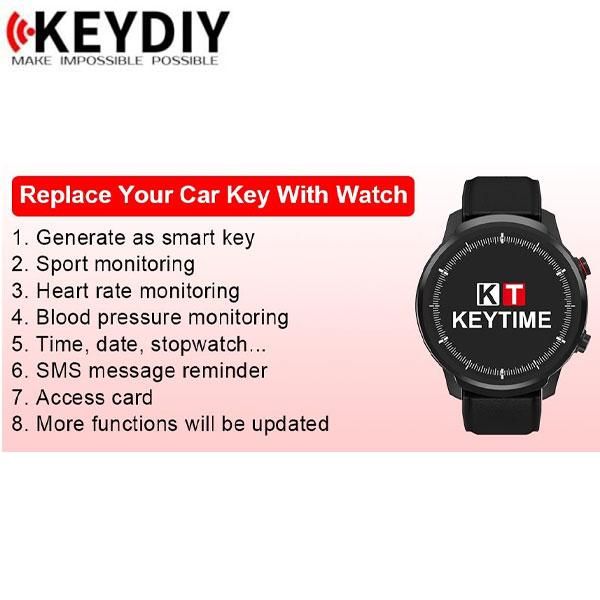 KEYDIY - KeyTime - LED Universal Smart Watch Remote - Waterproof -  Replace Your Car Remote - UHS Hardware