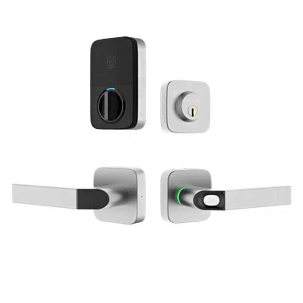 Ultraloq - Electronic Smart Combo Lever Set - Finger Print Reader - Bluetooth - Prox Key Fob Access - UHS Hardware