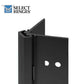 Select Hinges - 18 - 95" - Geared Concealed Continuous Hinge - Black - Heavy Duty - UHS Hardware