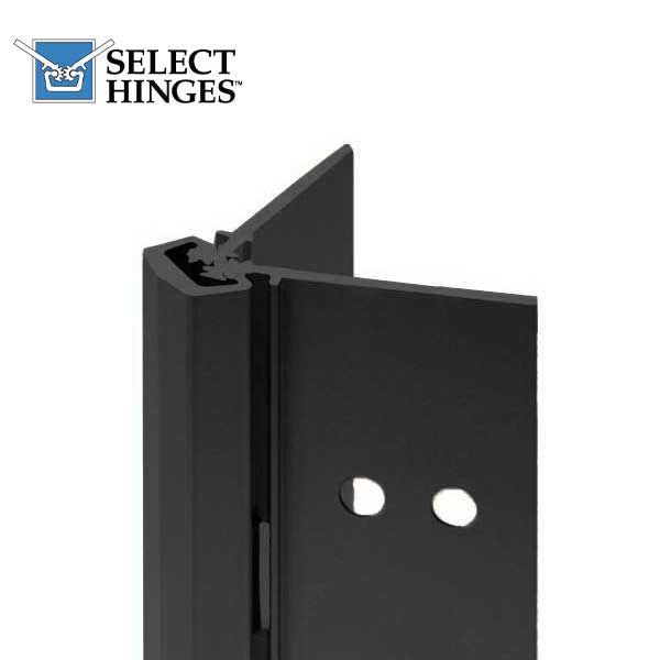 Select Hinges - 18 - 95" - Geared Concealed Continuous Hinge - Black - Heavy Duty - UHS Hardware