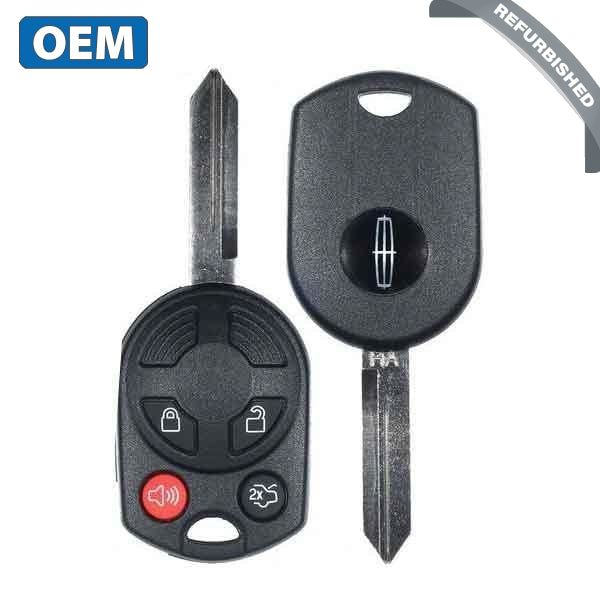 2006-2012 Lincoln / 4-Button Remote Head Key Pn: 164-R7042 Oucd6000022 H75 Chip 80 Bit (Oem Refurb)