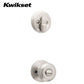 Kwikset - 991J - Juno Combo Set - Single Deadbolt & Knob - Round Rose - 15 - Satin Nickel - Grade 2 - UHS Hardware