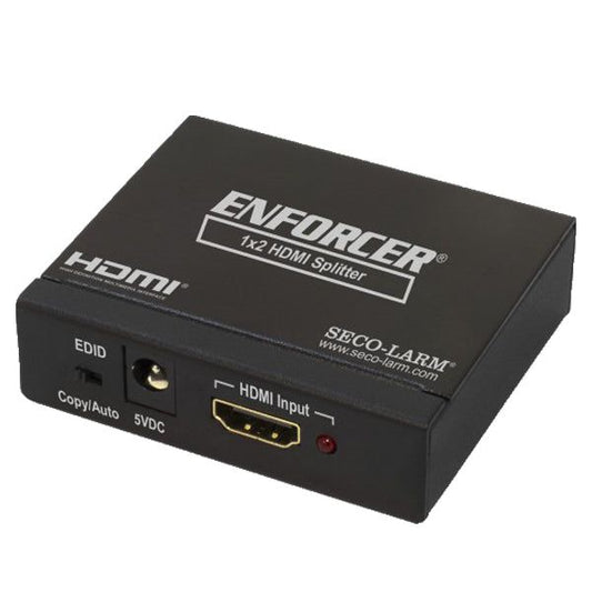 Seco-Larm - SLM-MVD-AH12-01Q - 4K HDMI Splitter - 1 female input to 2 female output - UHS Hardware