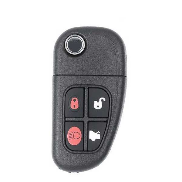 2000-2009 Jaguar / 5-Button Flip Key / PN: 1X43-15K601-AB / NHVWB1U241 (AFTERMARKET) - UHS Hardware