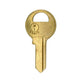 M1 / 1092 / Brass Metal Key Blank for Master Padlocks (JMA-MAS-10E) - UHS Hardware