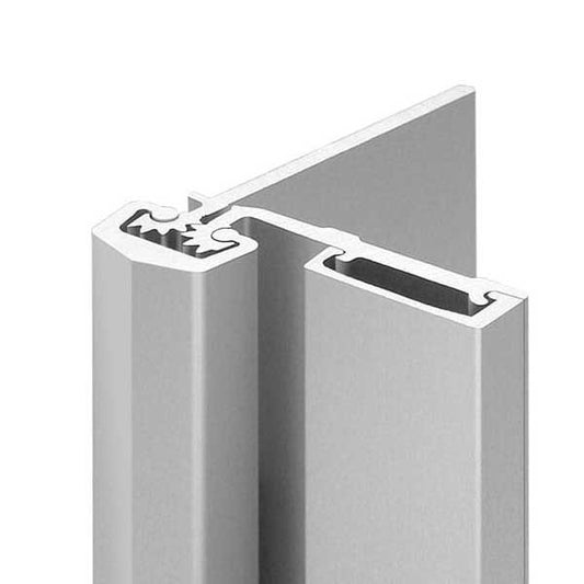 Select Hinges - 54 - 83" - Geared Half Surface Concealed Continuous Hinges - Clear Aluminum - Full Frame - UHS Hardware