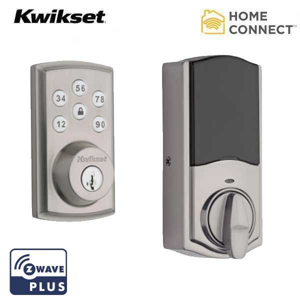 Kwikset - Smartcode 888 -  Electronic Contemporary Deadbolt - Home Connect  - Z-Wave - SmartKey Technology - UHS Hardware