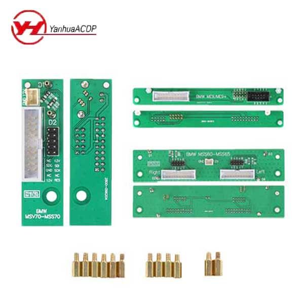 Yanhua - ACDP - BMW - MSV70 / MSS60 / MEV9+ / DME Clone Interface Board Set - Works via Boot Mode - UHS Hardware