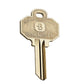 Baldwin SC1 Key - 5pin Standard Estate Blank Key - Nickel Silver - UHS Hardware