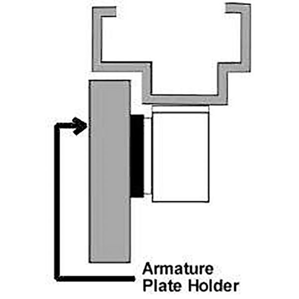 Seco-Larm - Armature Plate Holder for 1200-lb Series Maglocks - Indoor - UHS Hardware