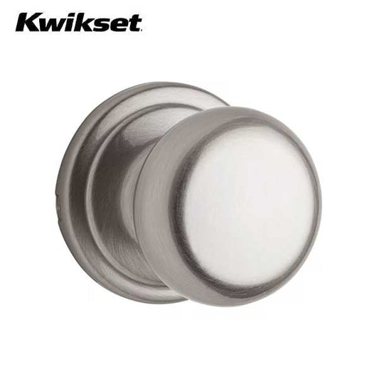 Kwikset - 720H - Hancock Knob  - Round Rose - Passage - 15 - Satin Nickel - Grade 3 - UHS Hardware