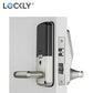 Lockly - PGD688FSN - Lux Compact - Mortise Smart Lock - Fingerprint Reader - Bluetooth -  Satin Nickel - UHS Hardware