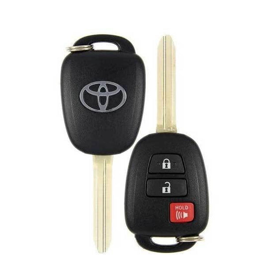 2013-2016 Toyota RAV4 Highlander / 3-Button Remote Head Key / PN: 89070-0R130 / HYQ12BDP (H Chip) (Canada) (OEM) - UHS Hardware