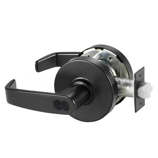 Sargent - 10G54 - Mechanical Cylindrical Lock - L Rose / L Lever - Corridor - SFIC - BSP - Black Suede Powder Coat - Grade 1 - UHS Hardware