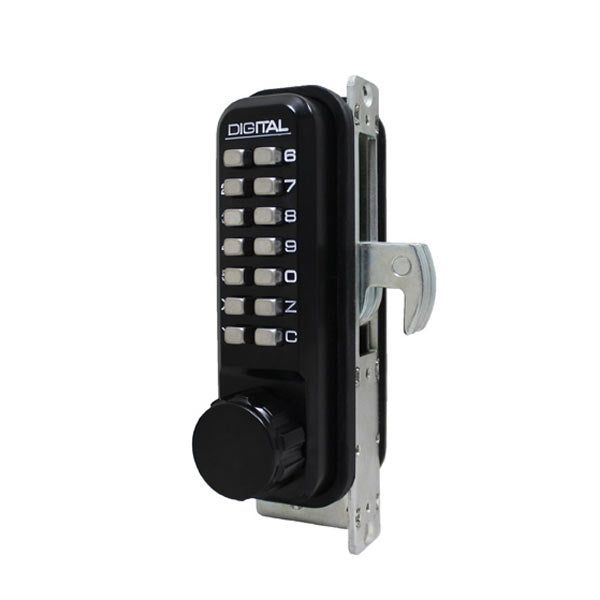 Lockey - 2950-DC - Narrow Stile - Mechanical Keypad - Keyless Hook Bolt Lock - Double Combination - UHS Hardware