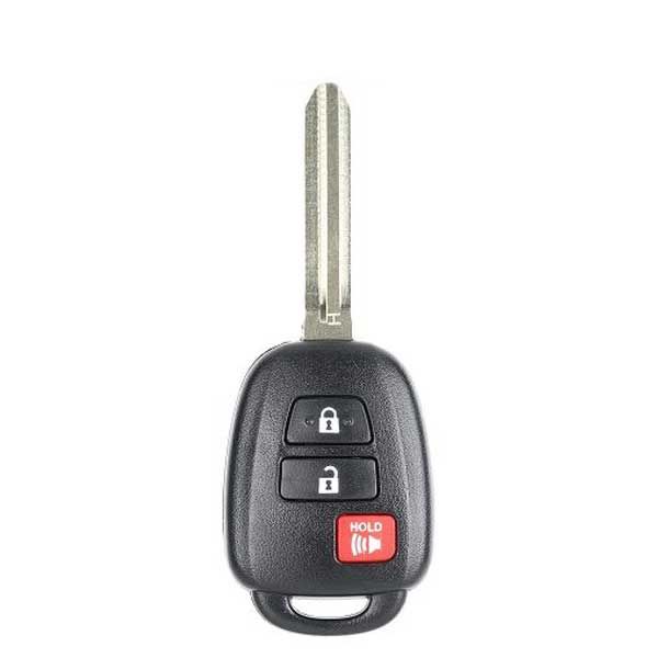 2014-2019 Toyota / 3-Button Remote Head Key / PN: 89070-52F50 / HYQ12BDM (AFTERMARKET) - UHS Hardware