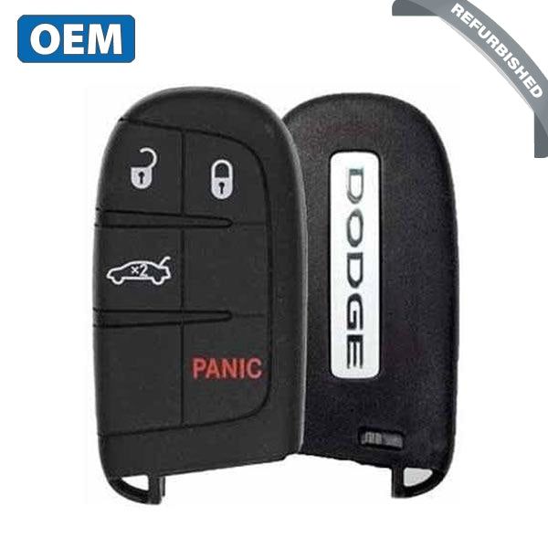 2011-2020 Dodge Charger Dart Challenger / 4-Button Smart Key Pn: 68051387Ac M3N40821302 (Oem)