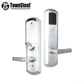 TownSteel - E-Kontos 1B 2000 Series Mortisie Lock  - Automatic Deadbolt - 2-3/4″ Backset - Sentinel Lever Set - Left Handed - Satin Chrome - Keyed Different - Grade 1 - UHS Hardware