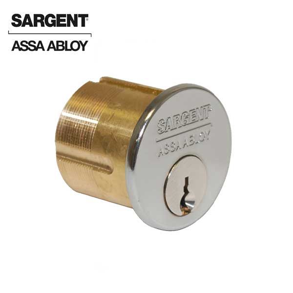 Sargent - 41-RJ-32D - 1-1/8" Mortise Cylinder - RJ Keyway - 32D -  Satin Stainless Steel - UHS Hardware