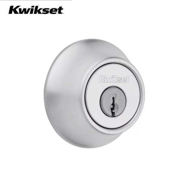 Kwikset - 660 - Residential Deadbolt - Single Cylinder  - Satin Chrome - Grade 3 - UHS Hardware