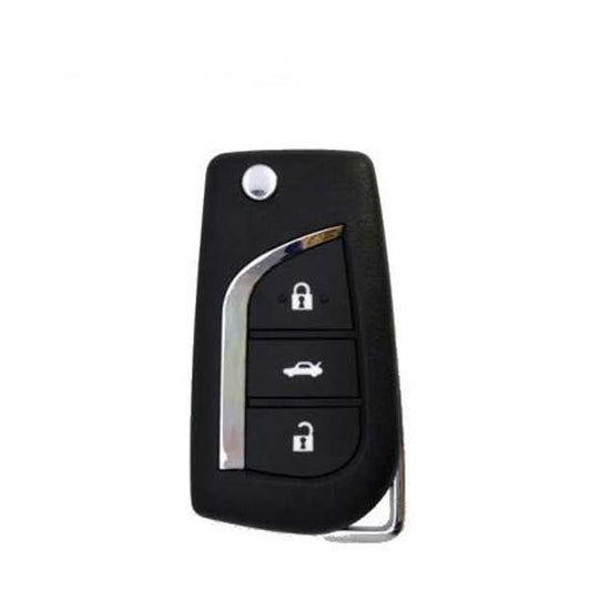 Toyota Style / 3-Button Universal Remote Key for VVDI Key Tool (Wireless) - UHS Hardware