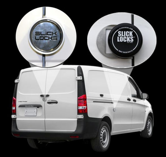 Slick Locks - 2015-2021 Mercedes Metris w/Double Sliding Doors Complete Turn Key Kit - UHS Hardware