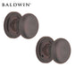 Baldwin Estate - 5015 Classic Knob Set - 5048 Circle Rose - 150 - Optional Finish - Passage/Privacy - Grade 2 - UHS Hardware