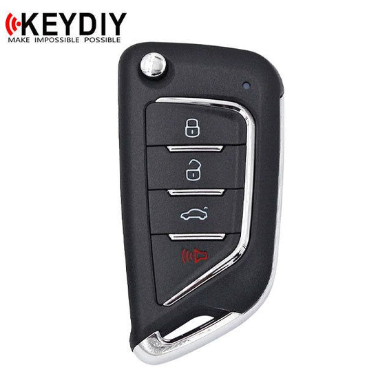 KEYDIY - Knife Style - 4-Button Flip Key Blank  (KD-B21-4) - UHS Hardware