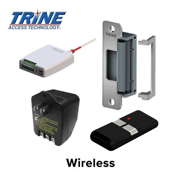 Trine - Wireless - Electric Strike Buzzer System Kit - Fits Any Door - UHS Hardware