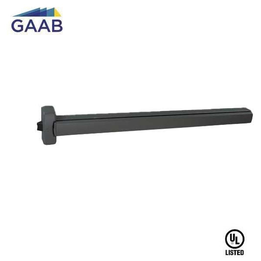 GAAB - T391-01  - RIM Panic Exit Device - Modular and Reversible - 33" Device - Matte Black - UHS Hardware