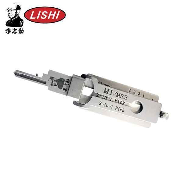 ORIGINAL LISHI - M1 / MS2  Master Padlocks Keyway Tool - 2-in-1 Pick - UHS Hardware