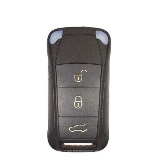 2004-2011 Porsche Cayenne / 4-Button Flip Key / 267-104-187 / KR55WK45032 (RFK-POR-5032) - UHS Hardware