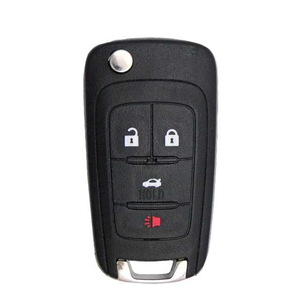 2010-2022 GM / 4-Button Flip Key / PN: 13504200 / OHT01060512 (AFTERMARKET) - UHS Hardware